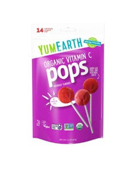 YumEarth Organic Assorted Flavors Vitamin C Lollipops 3.1 oz. YumEarth Organic Assorted Flavors Vitamin C Lollipops 3.1 oz.