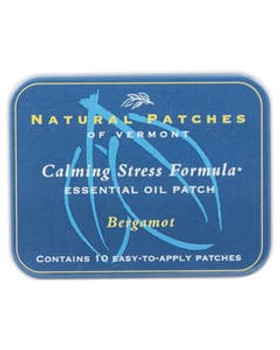 Natural Patches of Vermont Bergamot Calming Stress Relief Formula Essential Oil Patch 10 count Natural Patches of Vermont Bergamot Calming Stress Relief Formula Essential Oil Patch 10 count