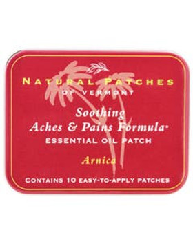 Natural Patches of Vermont Arnica Soothing Aches & Pains Formula Essential Oil Patch 10 count Natural Patches of Vermont Arnica Soothing Aches & Pains Formula Essential Oil Patch 10 count