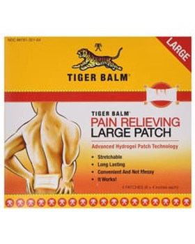Tiger Balm Pain Relieving Patch 8 x 4 Tiger Balm Pain Relieving Patch 8 x 4