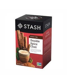 Stash Tea Double Spice Chai Tea Bags 18 tea bags Stash Tea Double Spice Chai Tea Bags 18 tea bags