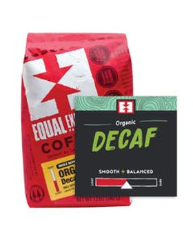 Equal Exchange Organic Decaffeinated Whole Bean Coffee 12 oz. Equal Exchange Organic Decaffeinated Whole Bean Coffee 12 oz.
