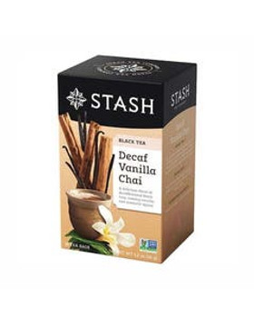 Stash Tea Decaf Vanilla Chai Tea Bags 18 tea bags Stash Tea Decaf Vanilla Chai Tea Bags 18 tea bags