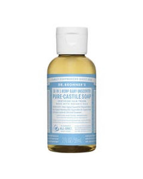 Dr. Bronner's 18-in-1 Baby Mild Castile Soap 2 fl. oz. Dr. Bronner's 18-in-1 Baby Mild Castile Soap 2 fl. oz.