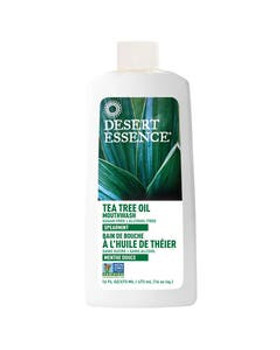 Desert Essence Tea Tree Oil with Spearmint Mouthwash 16 fl. oz. Desert Essence Tea Tree Oil with Spearmint Mouthwash 16 fl. oz.