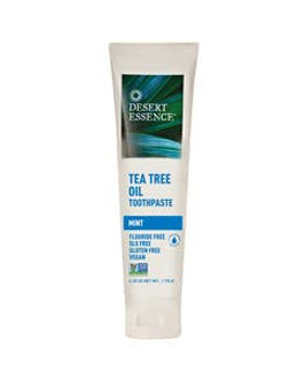 Desert Essence Tea Tree Oil Mint Toothpaste 6.25 oz. Desert Essence Tea Tree Oil Mint Toothpaste 6.25 oz.
