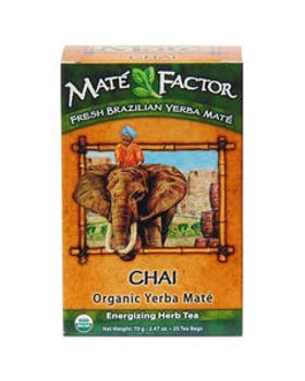 Mate Factor Chai Yerba Mate Tea 20 tea bags Mate Factor Chai Yerba Mate Tea 20 tea bags