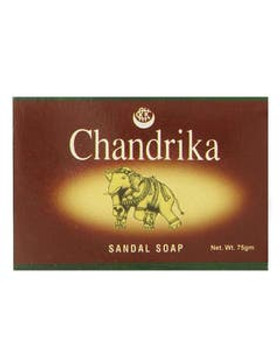 Chandrika Sandalwood Bar Soap 75 grams Chandrika Sandalwood Bar Soap 75 grams