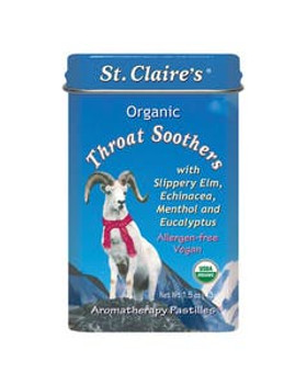 St. Claire's Organics Organic Throat Soothers 1.5 oz. St. Claire's Organics Organic Throat Soothers 1.5 oz.