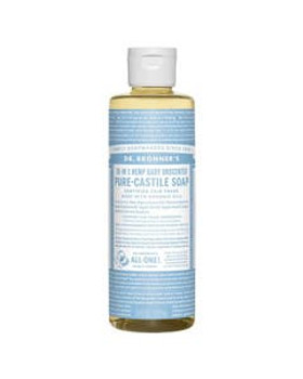 Dr. Bronner's 18-in-1 Baby Mild Castile Soap 8 fl. oz. Dr. Bronner's 18-in-1 Baby Mild Castile Soap 8 fl. oz.