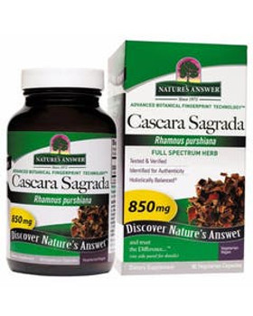 Nature's Answer Cascara Sagrada Bark 90 vegetarian capsules Nature's Answer Cascara Sagrada Bark 90 vegetarian capsules
