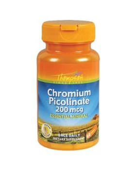 Thompson Chromium Picolinate 200 mcg 60 tablets Thompson Chromium Picolinate 200 mcg 60 tablets