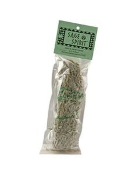 Sage Spirit Sage & Sweetgrass Smudge Wand 7" Sage Spirit Sage & Sweetgrass Smudge Wand 7"
