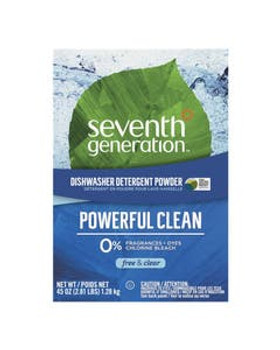 Seventh Generation Free & Clear Dishwasher Detergent Powder 45 oz. Seventh Generation Free & Clear Dishwasher Detergent Powder 45 oz.