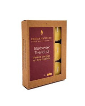 Honey Candle Co. Beeswax Tea Lights 6 pack Honey Candle Co. Beeswax Tea Lights 6 pack
