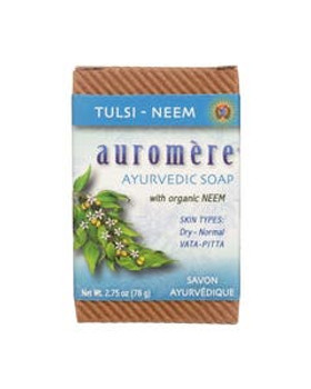 Auromere Tulsi-Neem Ayurvedic Bar Soap 2.75 oz. Auromere Tulsi-Neem Ayurvedic Bar Soap 2.75 oz.