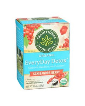 Traditional Medicinals EveryDay Detox Schisandra Berry Tea 16 count Traditional Medicinals EveryDay Detox Schisandra Berry Tea 16 count