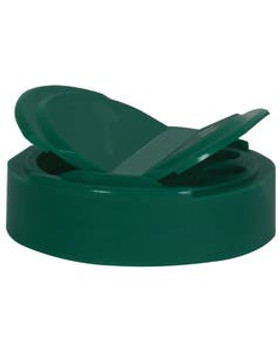 Green Pourable Lid for 1 Quart Plastic Container Green Pourable Lid for 1 Quart Plastic Container