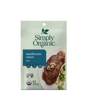 Simply Organic Mushroom Sauce Seasoning Mix 0.85 oz. Simply Organic Mushroom Sauce Seasoning Mix 0.85 oz.