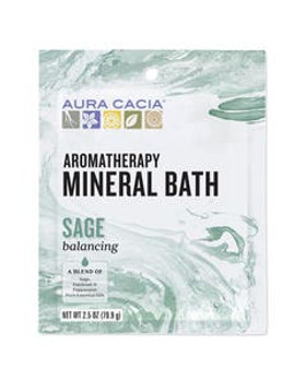 Aura Cacia Sage Mineral Bath 2.5 oz.