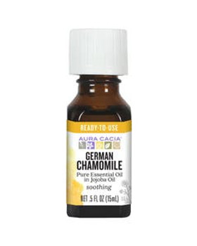 Aura Cacia German Chamomile (in jojoba oil) 0.5 fl. oz. Aura Cacia German Chamomile (in jojoba oil) 0.5 fl. oz.