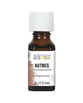 Aura Cacia Nutmeg Essential Oil 0.5 fl. oz. Aura Cacia Nutmeg Essential Oil 0.5 fl. oz.