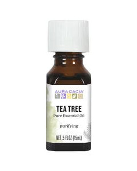 Aura Cacia Tea Tree Essential Oil 0.5 fl. oz. Aura Cacia Tea Tree Essential Oil 0.5 fl. oz.