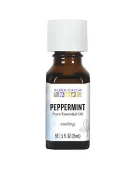 Aura Cacia Peppermint Essential Oil 0.5 fl. oz. Aura Cacia Peppermint Essential Oil 0.5 fl. oz.