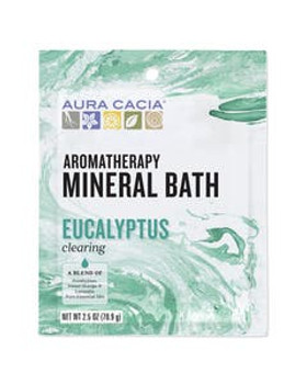 Aura Cacia Eucalyptus Mineral Bath 2.5 oz.