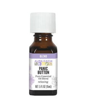 Aura Cacia Panic Button Essential Oil 0.5 fl. oz. Aura Cacia Panic Button Essential Oil 0.5 fl. oz.