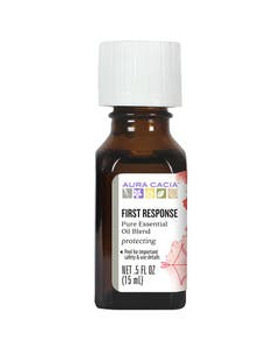 Aura Cacia First Response Essential Oil 0.5 fl. oz. Aura Cacia First Response Essential Oil 0.5 fl. oz.