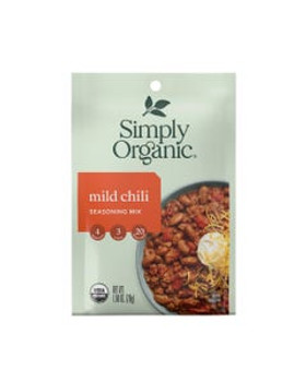 Simply Organic Mild Chili Seasoning Mix 1.0 oz. Simply Organic Mild Chili Seasoning Mix 1.0 oz.
