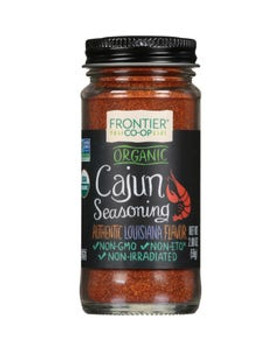 Frontier Co-op Cajun Seasoning, Organic 2.08 oz. Frontier Co-op Cajun Seasoning, Organic 2.08 oz.
