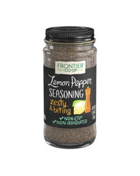Frontier Co-op Lemon Pepper Seasoning Blend 2.08 oz. Frontier Co-op Lemon Pepper Seasoning Blend 2.08 oz.