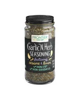 Frontier Co-op Garlic 'N Herb Seasoning Blend 1.94 oz. Frontier Co-op Garlic 'N Herb Seasoning Blend 1.94 oz.