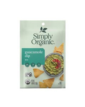 Simply Organic Guacamole Dip Mix 0.8 oz. Simply Organic Guacamole Dip Mix 0.8 oz.