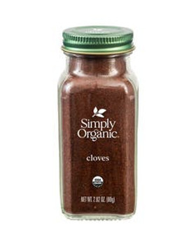 Simply Organic Cloves, Ground 2.82 oz.