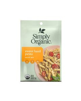 Simply Organic Sweet Basil Pesto Seasoning Mix 0.53 oz. Simply Organic Sweet Basil Pesto Seasoning Mix 0.53 oz.