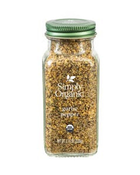 Simply Organic Garlic Pepper 3.73 oz. Simply Organic Garlic Pepper 3.73 oz.