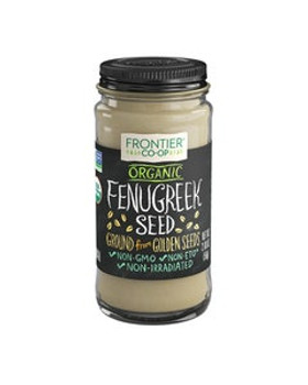 Frontier Co-op Fenugreek Seed, Ground, Organic 2.00 oz. Frontier Co-op Fenugreek Seed, Ground, Organic 2.00 oz.