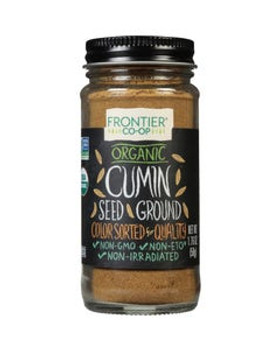 Frontier Co-op Cumin Seed, Ground, Organic 1.76 oz. Frontier Co-op Cumin Seed, Ground, Organic 1.76 oz.