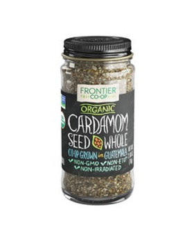Frontier Co-op Organic Whole Decorticated Cardamom Seed 2.68 oz. Frontier Co-op Organic Whole Decorticated Cardamom Seed 2.68 oz.