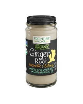 Frontier Co-op Ginger Root, Ground, Organic 1.50 oz. Frontier Co-op Ginger Root, Ground, Organic 1.50 oz.
