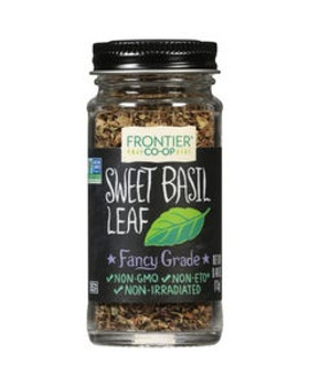 Frontier Co-op Cut & Sifted Sweet Basil Leaf 0.48 oz. Frontier Co-op Cut & Sifted Sweet Basil Leaf 0.48 oz.