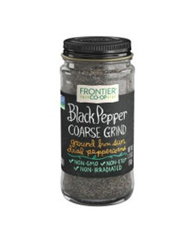 Frontier Co-op Coarse Grind Black Pepper 1.76 oz. Frontier Co-op Coarse Grind Black Pepper 1.76 oz.