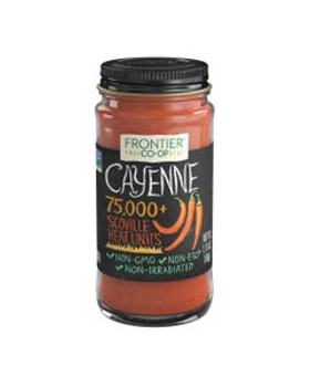 Frontier Co-op Cayenne, Ground (75,000+ HU) 1.76 oz. Frontier Co-op Cayenne, Ground (75,000+ HU) 1.76 oz.