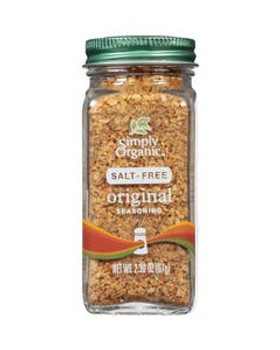 Simply Organic Salt-Free Original Seasoning Blend 2.30 oz. Simply Organic Salt-Free Original Seasoning Blend 2.30 oz.