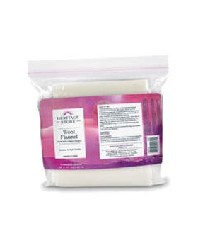 Heritage Store Wool Flannel 12" x 27"