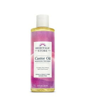 Heritage Store Castor Oil 8 fl. oz. Heritage Store Castor Oil 8 fl. oz.