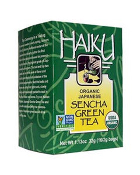 Great Eastern Sun Organic Haiku Japanese Green (Sencha) Tea 16 tea bags Great Eastern Sun Organic Haiku Japanese Green (Sencha) Tea 16 tea bags